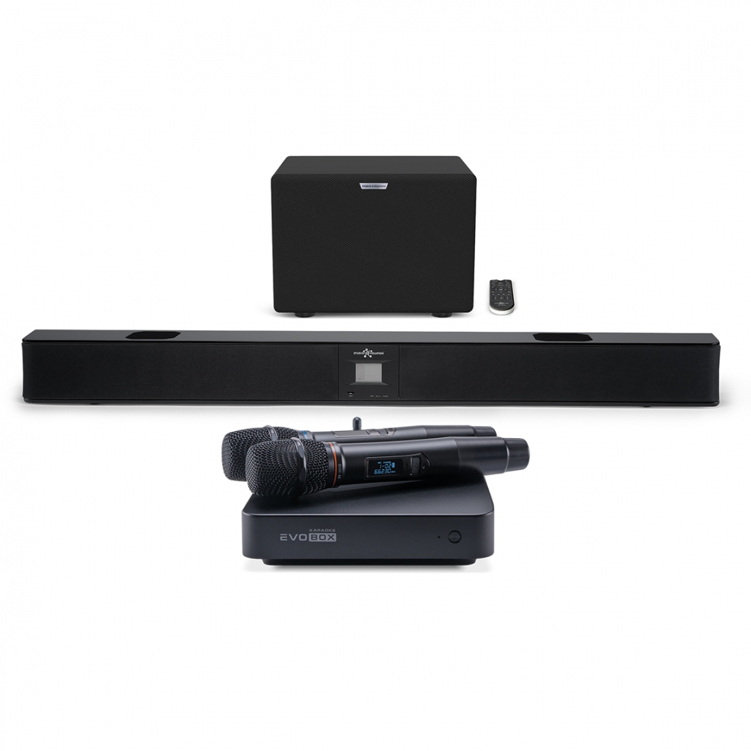 караоке-комплект EVOBOX Plus + EvoSound Bar (саундбар с караоке) в Сысерти