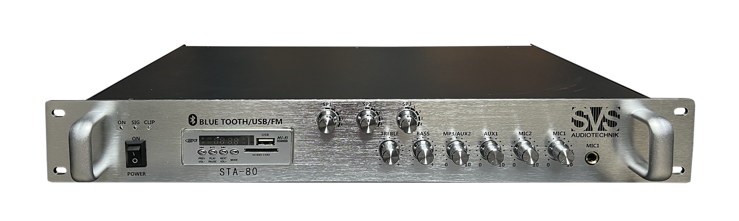 SVS Audiotechnik STA-80 Микшер-усилитель для систем Public Address в Сысерти