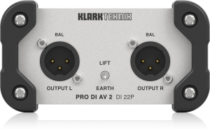 Klark Teknik DI 22P пассивный стерео директ-бокс в Сысерти