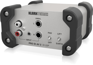 Klark Teknik DI 22P пассивный стерео директ-бокс в Сысерти