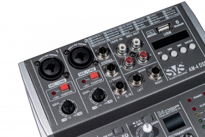 SVS Audiotechnik mixers AM-4 DSP Аналоговый микшерный пульт, 4-канала в Сысерти
